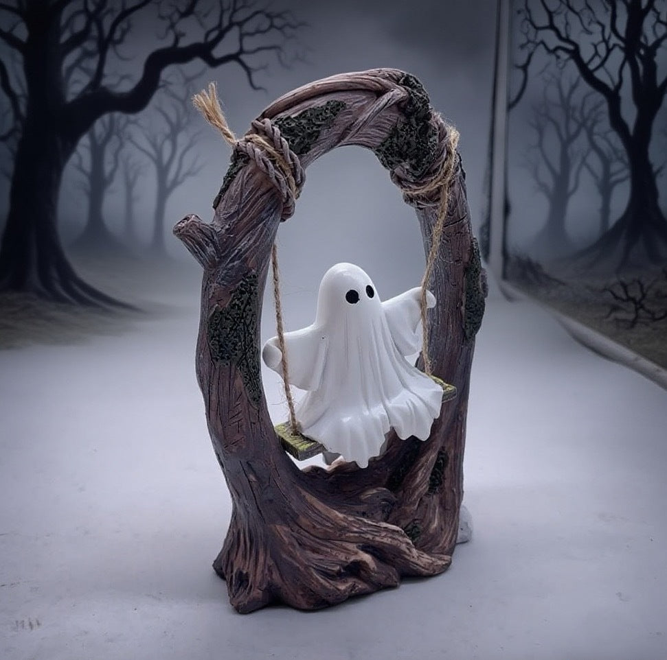 Halloween Swing Ghost Decoration