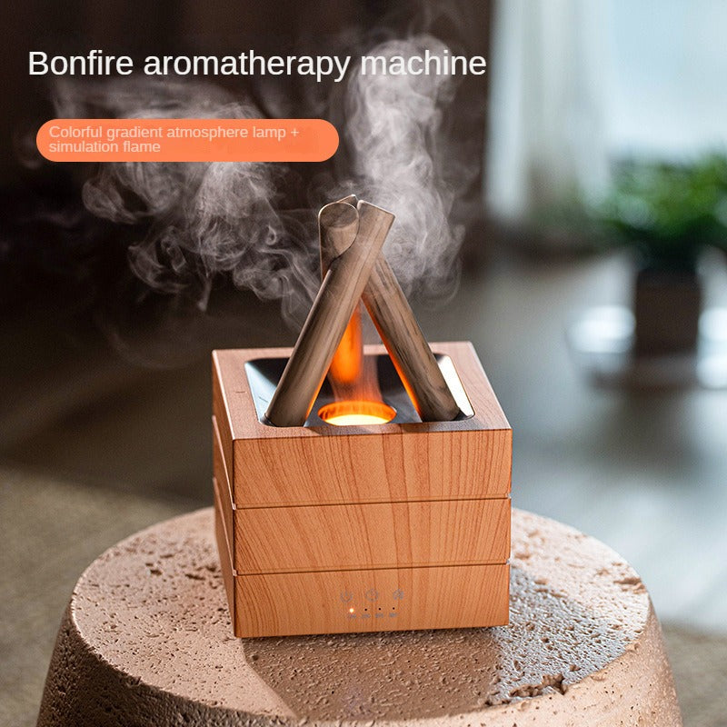 Campfire Flame Fire Diffuser Aroma Diffuser For Home Office Travel