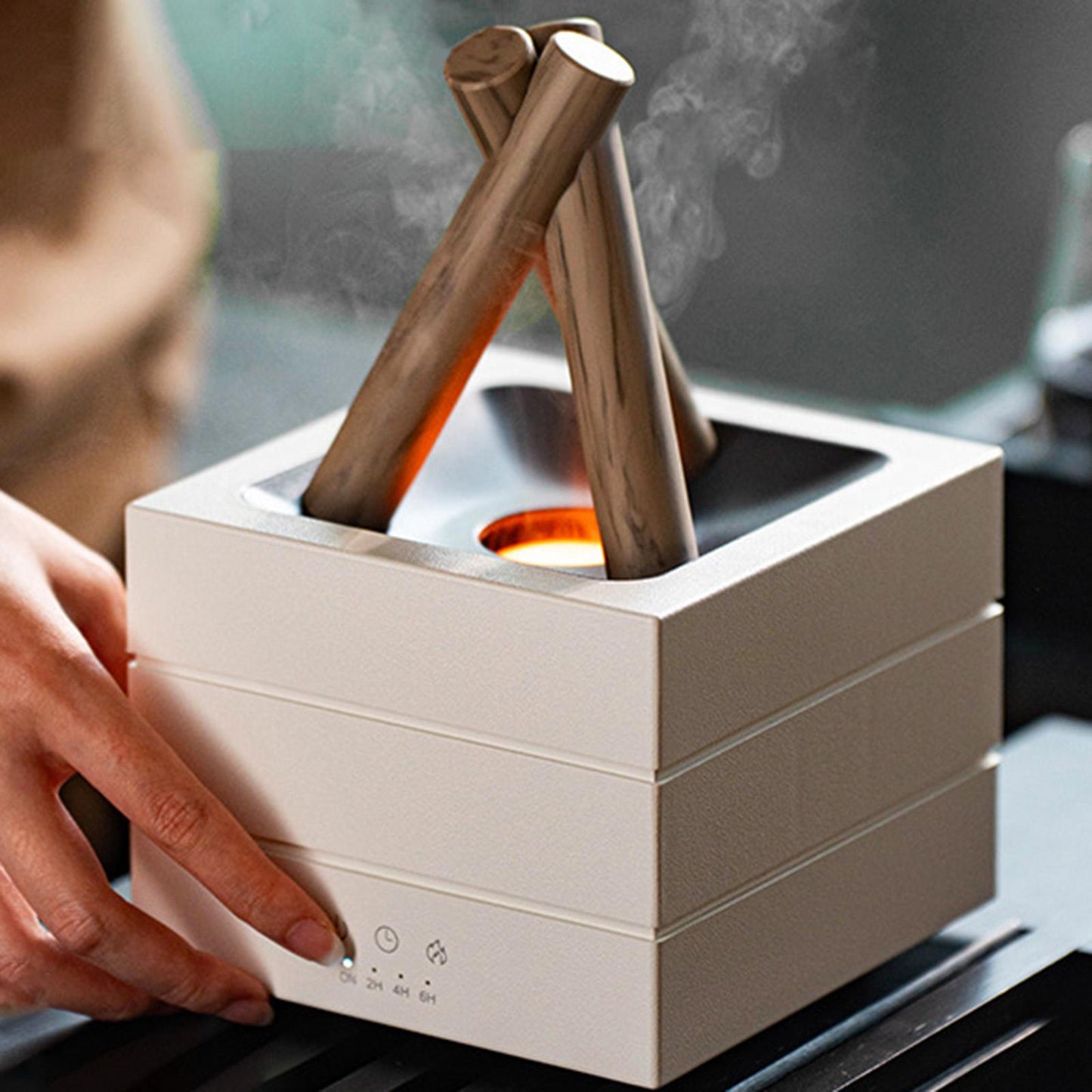 Campfire Flame Fire Diffuser Aroma Diffuser For Home Office Travel