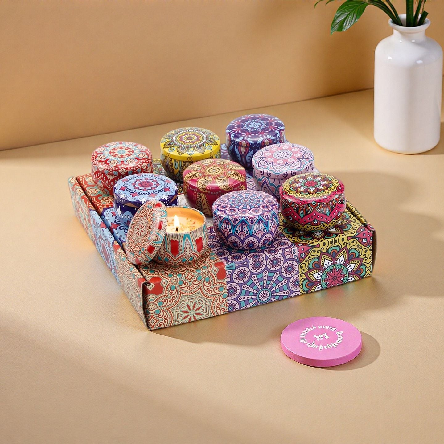 Soy Wax Candles for Home Scented, Aromatherapy Candles Gift for Parties, Relaxing