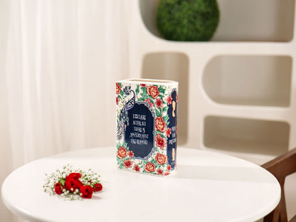 Ceramic Book-Shaped Vase