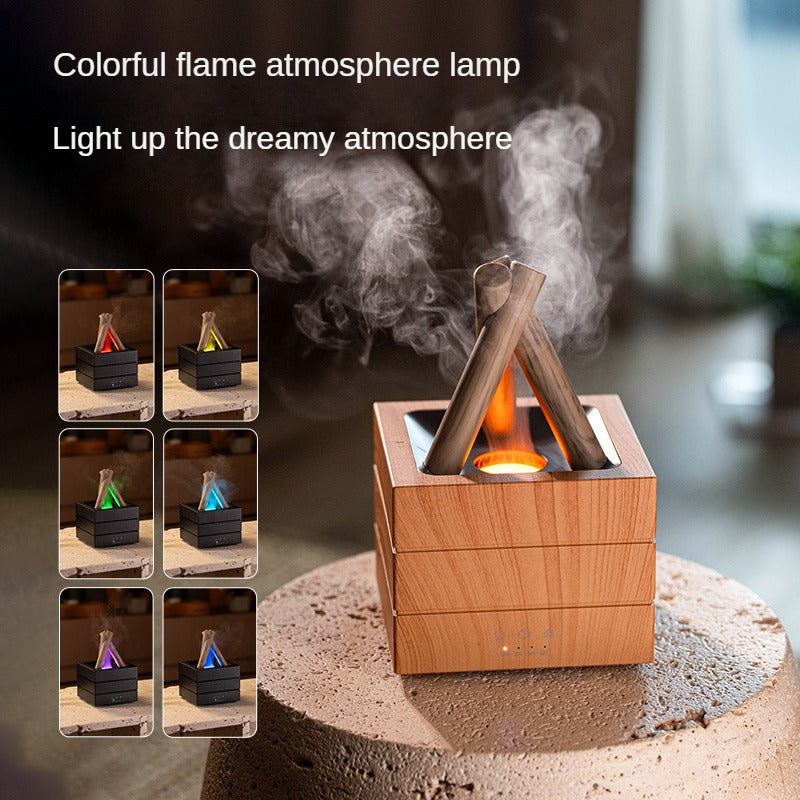Campfire Flame Fire Diffuser Aroma Diffuser For Home Office Travel